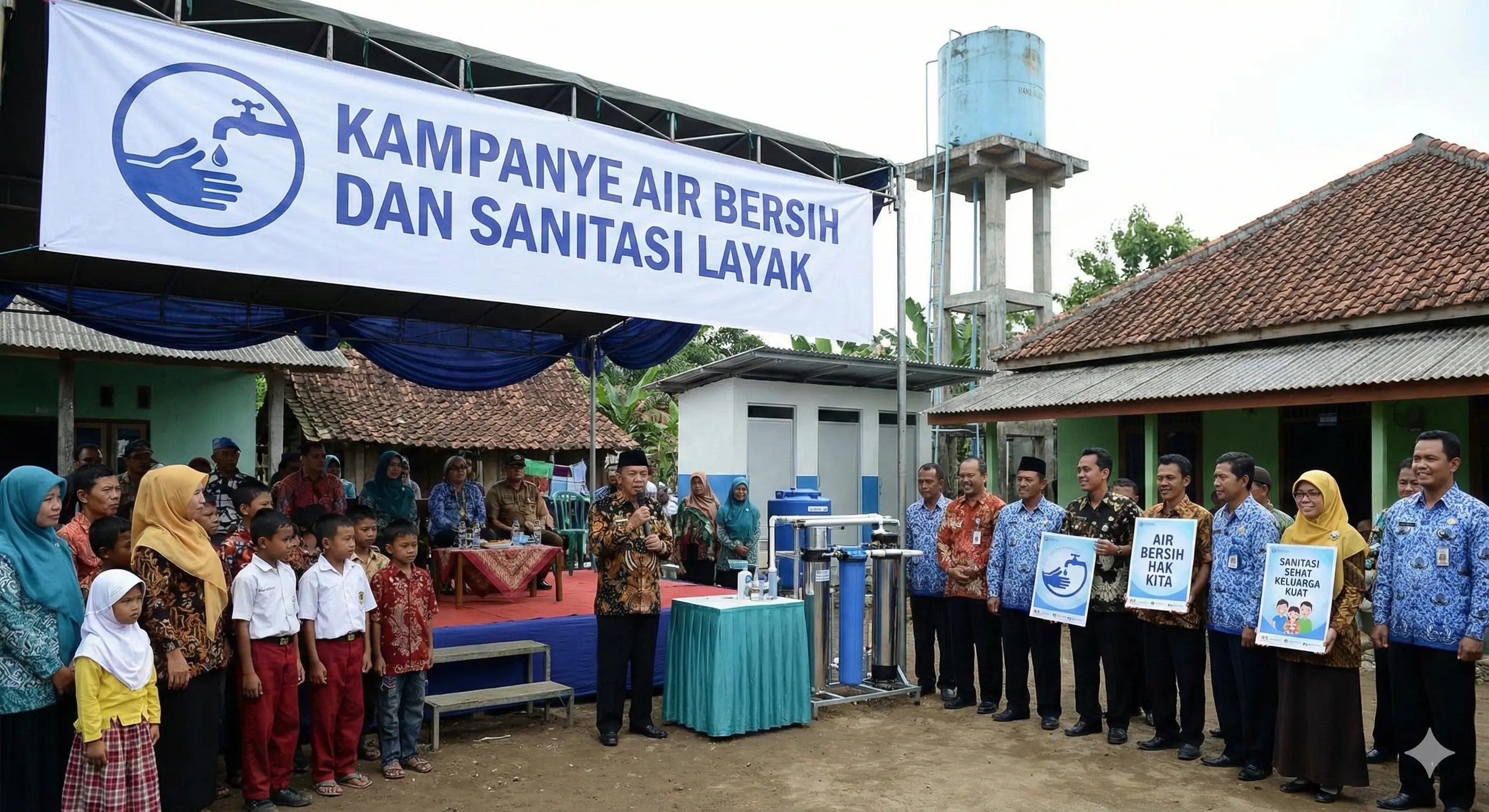 Kampanye Air Bersih dan Sanitasi Layak